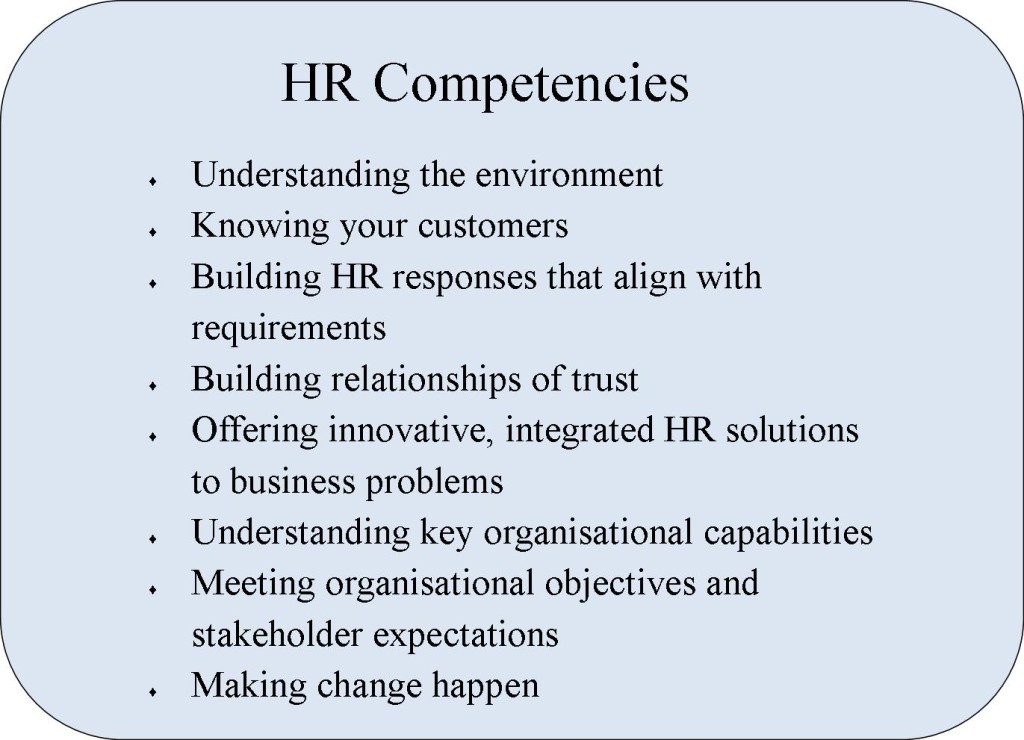 Coaching HR Competencies