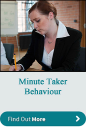 Minute Taker Behaviour and tips