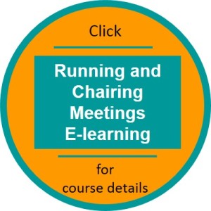 Running and Chairing Meetings elearning click thru