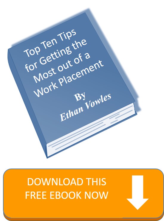 Work Placement ten tips graphic