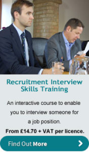 interviewing skills training recruitment elearning