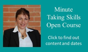 meeting minutes open