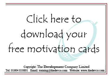 motivation cards click through